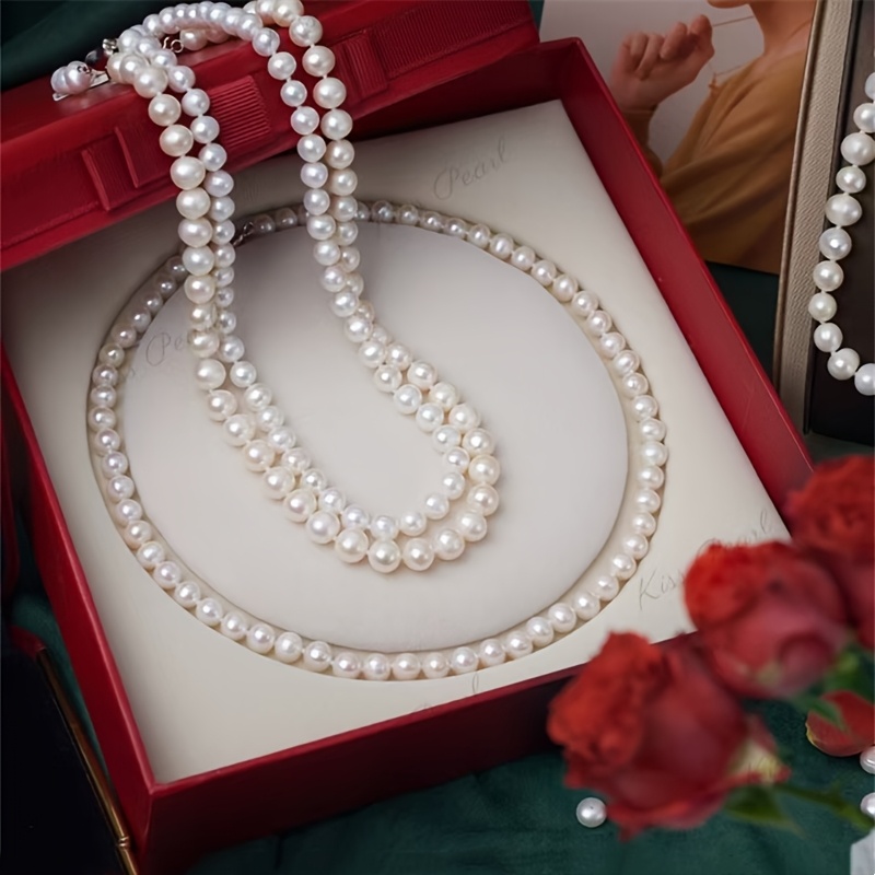Natural Shell Necklace High Gloss Round Pendant